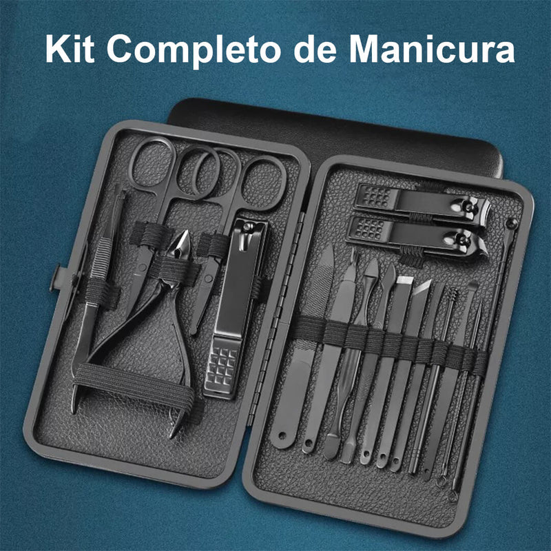 Kit Completo de Manicura de 18 piezas