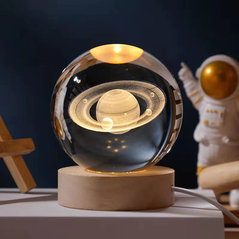 Bola de Cristal 3D Sistema Solar L06: Ilumina tu Mundo