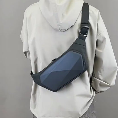 ShieldPack - Mochila de Pecho Impermeable con Estructura Dura y Protección Total