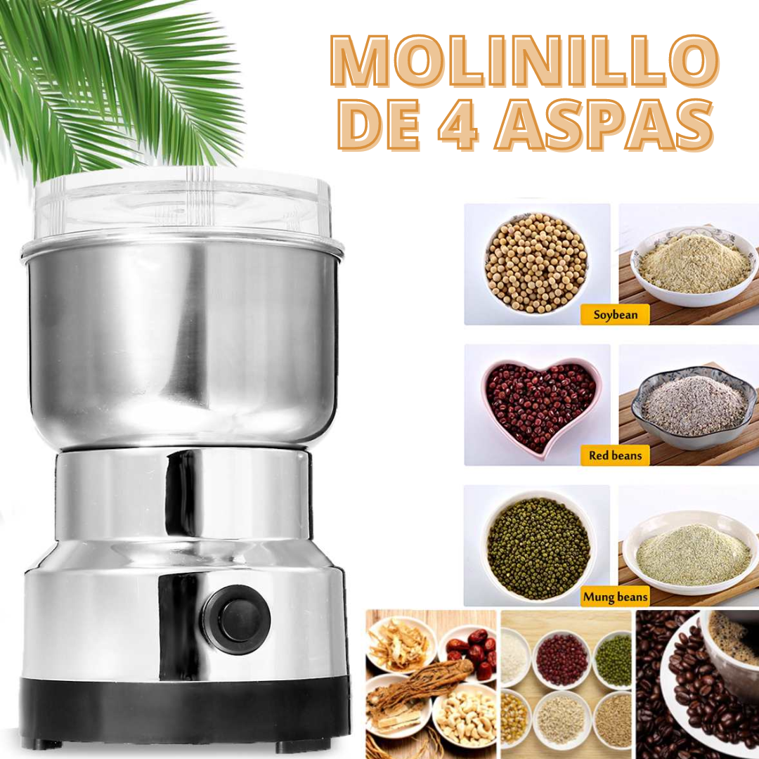 Molinillo Eléctrico de café y especias - 4 aspas