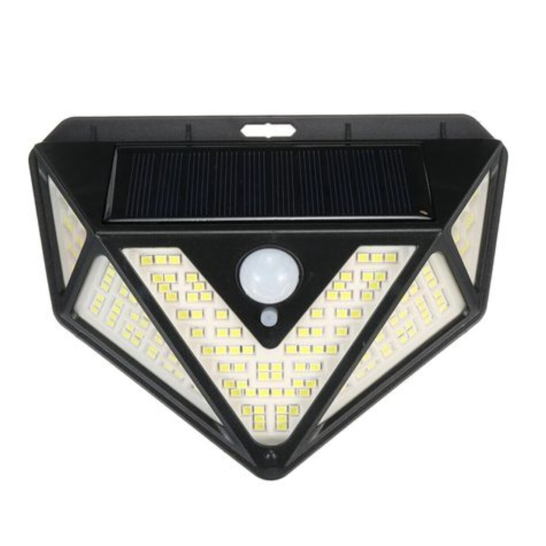 Lámpara Triangular Solar LED con Sensor