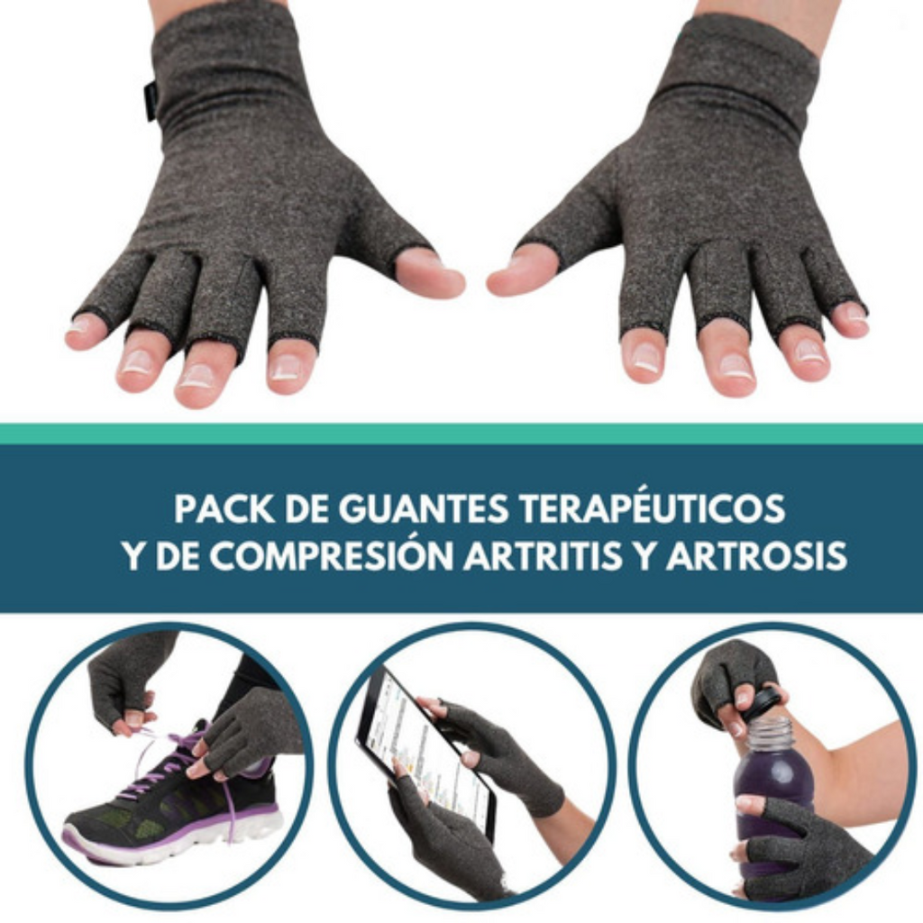 Guantes De Compresión Para Artritis, Artrosis Y Tendinitis