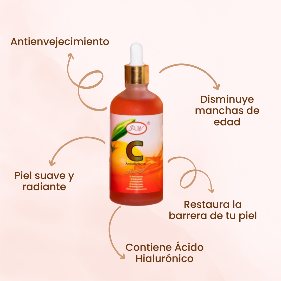 AntiAge™ - Serum AntiEdad AntiBolsas AntiArrugas Vitamina C 100ml