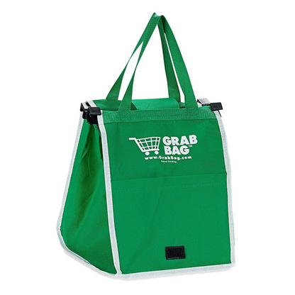 Bolsa Reutilizable Verde Plegable para Compras