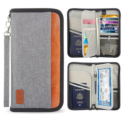 Estuche Porta Documentos con Protección RFID AntiRobo