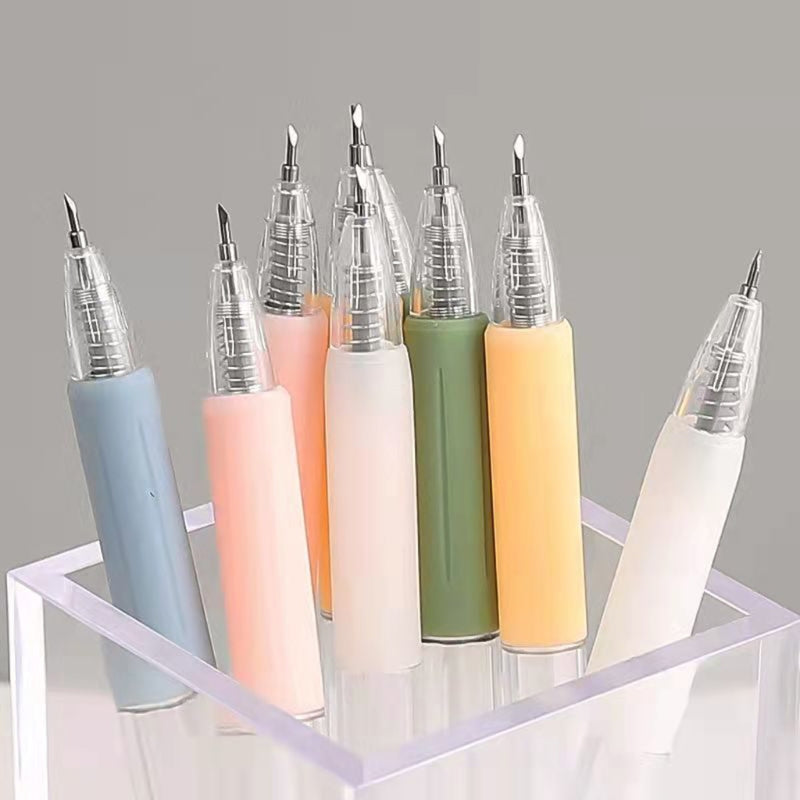 Cutter Pen - Set de 3 Cutters en forma de Lapicero con Cargas Adicionales