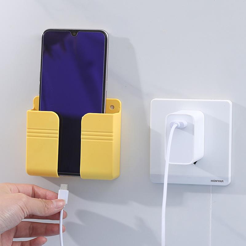 Set de 2 Soporte para Celular de Pared con Autoadhesivo