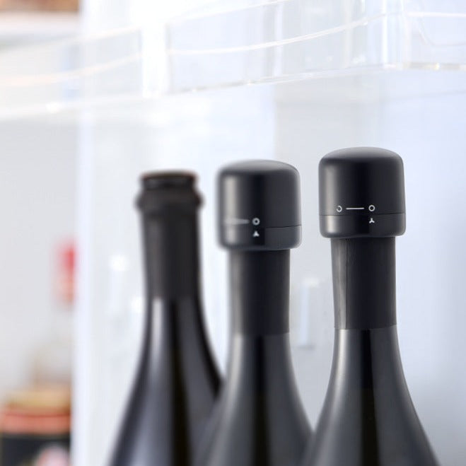 WineCap™ - Set de 3 Tapas para Botella de Vino