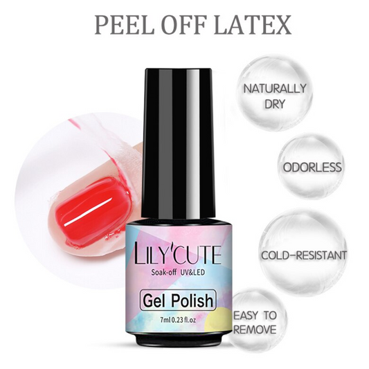 Set de 2 Líquidos de Látex Protector de Bordes para Cuidado de Uñas