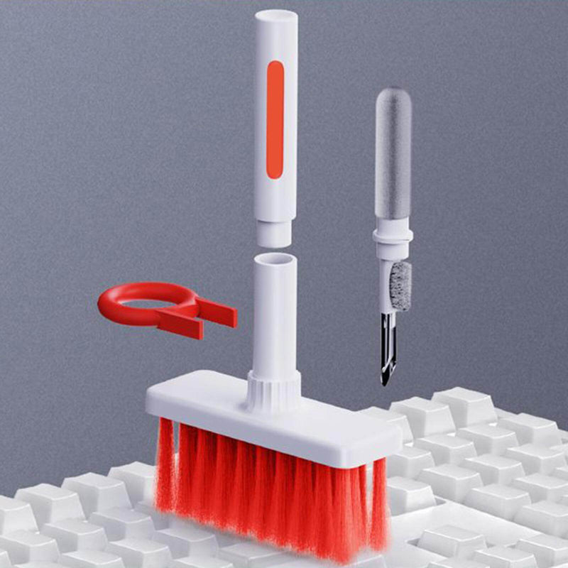 CleaningBrush™ Herramienta 5 en 1 para Limpieza de Teclados y Audífonos