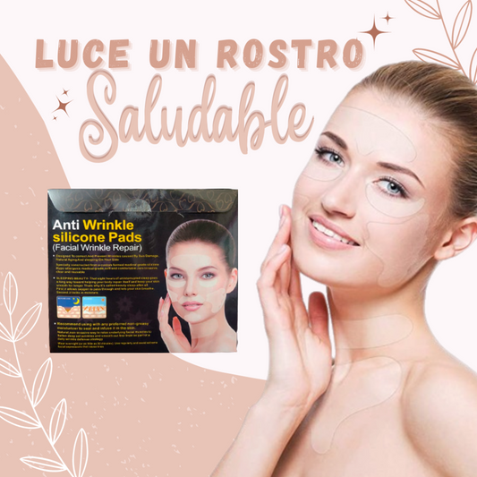 Pads Antiedad de Silicona Parches para el Rostro y Pecho