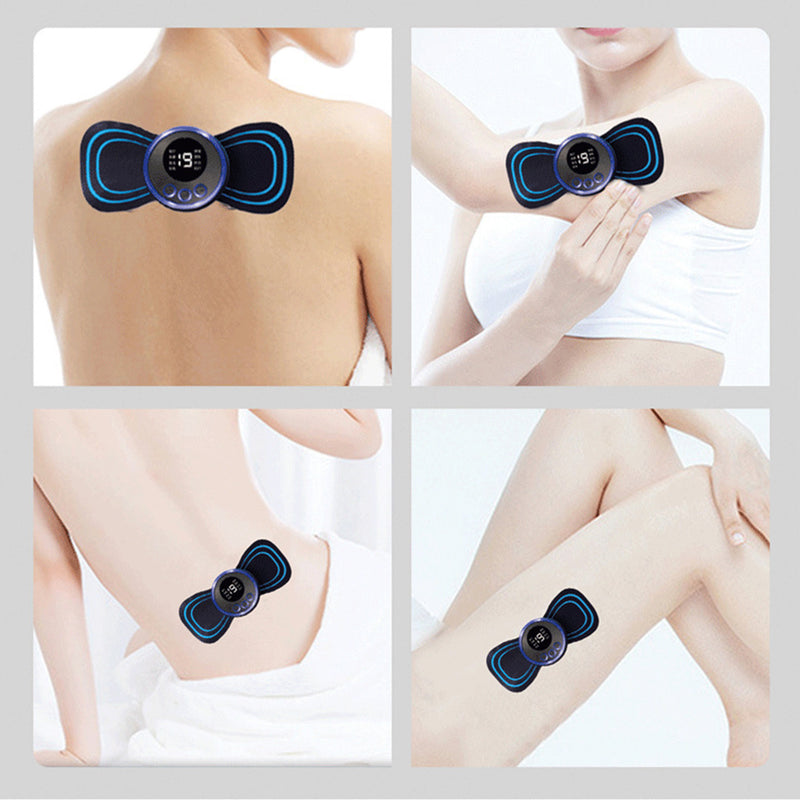 MiniMassager™ - Mini Masajeador de Pulso Eléctrico para Cuello Cervical, Espalda, Hombro
