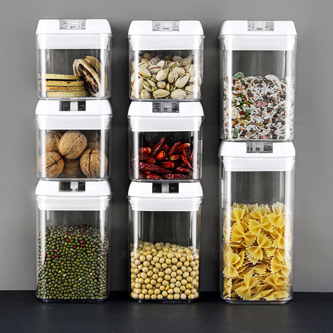 Kitchen Organizer - Set de 7 Contenedores de Alimentos