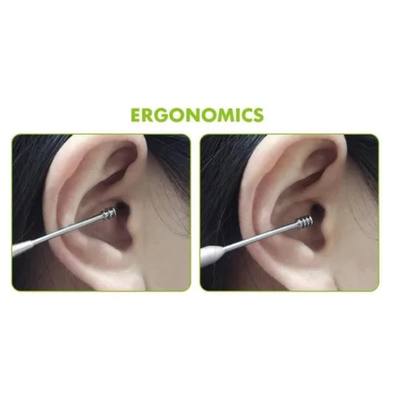 WaxRemover - Set de Accesorios para Limpieza de Oídos