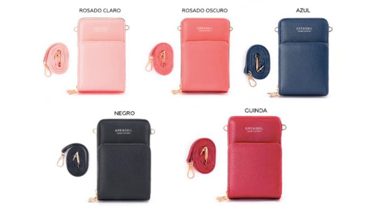 Crossbody™ Morral con 3 compartimientos Porta Celular