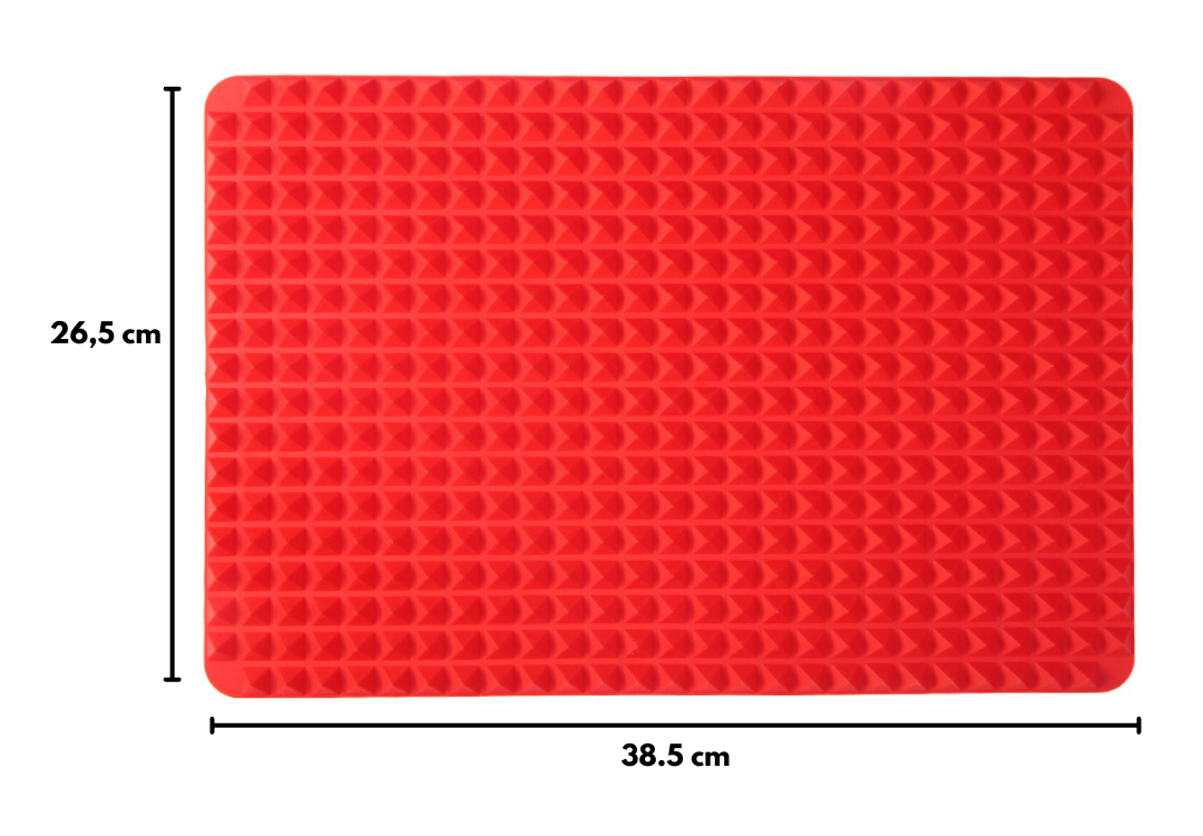 Alfombra de Silicona para Hornos y Freidoras Resistente al calor