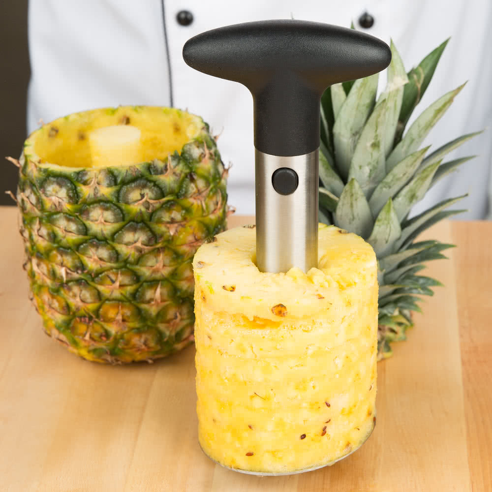 Pelador de Piña Acero Inoxidable Cocina Cortadora Fruta Peladora