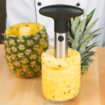 Pelador de Piña Acero Inoxidable Cocina Cortadora Fruta Peladora