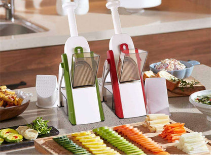 SafeSlicer™ - Cortador Ajustable de Verduras Seguro
