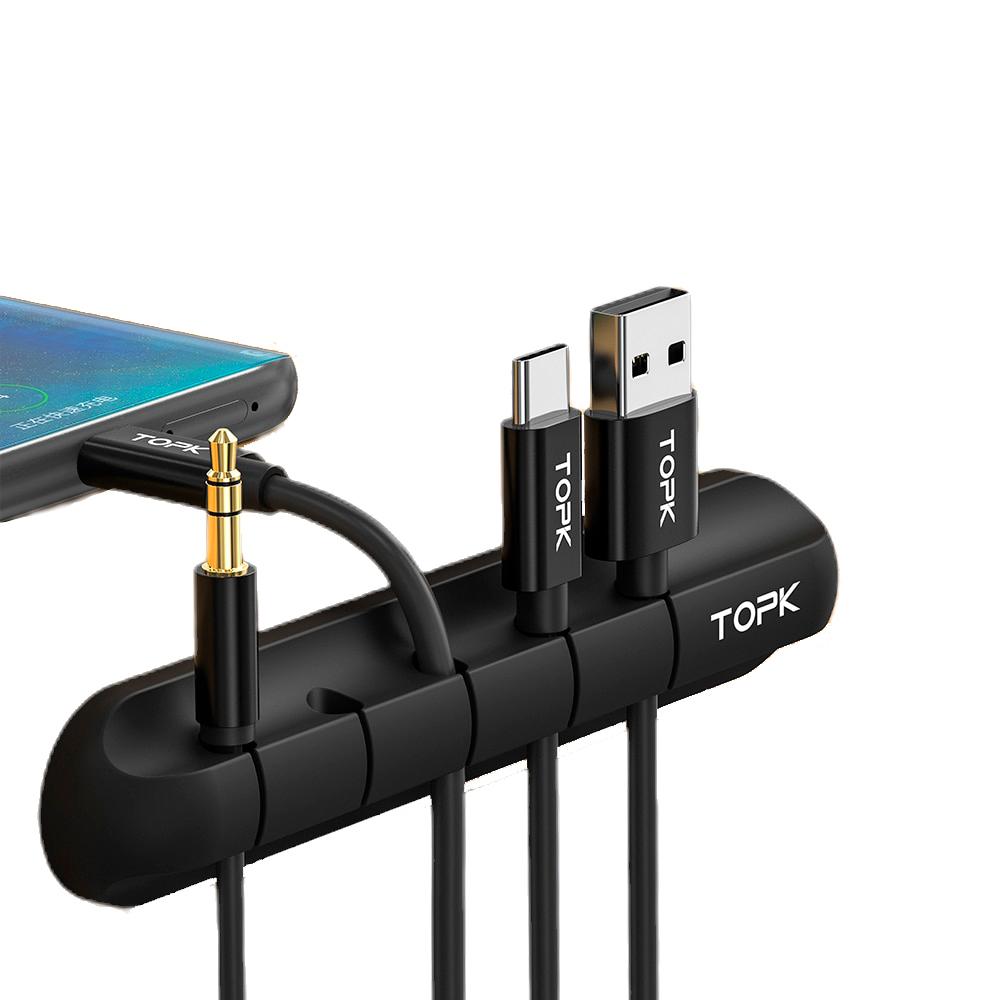 mononoperu,Organizador De Cables Usb para 5 Cables Topk,Zoe,.