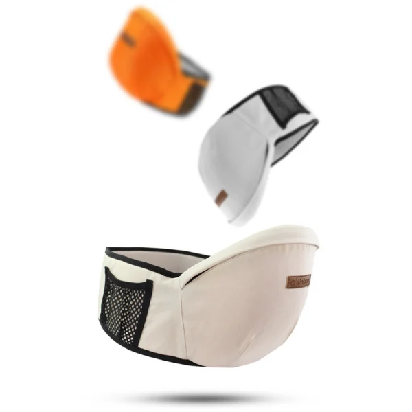 BabySling - Taburete Asiento de Cintura Ergonómico para Bebés con Compartimientos, imagen 6
