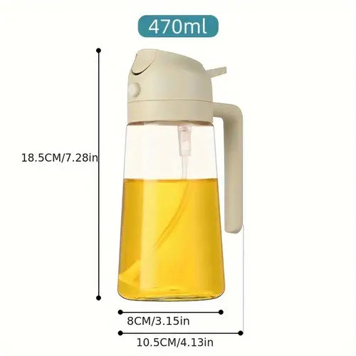 MultiOiler - Dispensador y Pulverizador de Aceite 2-en-1 para Cocina y BBQ, imagen 8