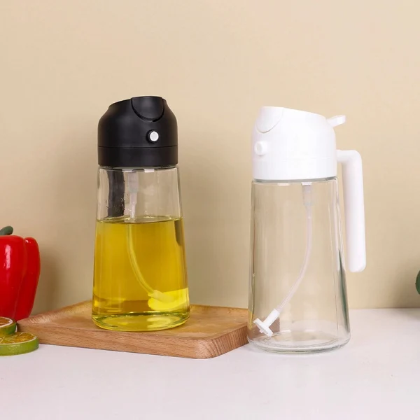 MultiOiler - Dispensador y Pulverizador de Aceite 2-en-1 para Cocina y BBQ, imagen 4