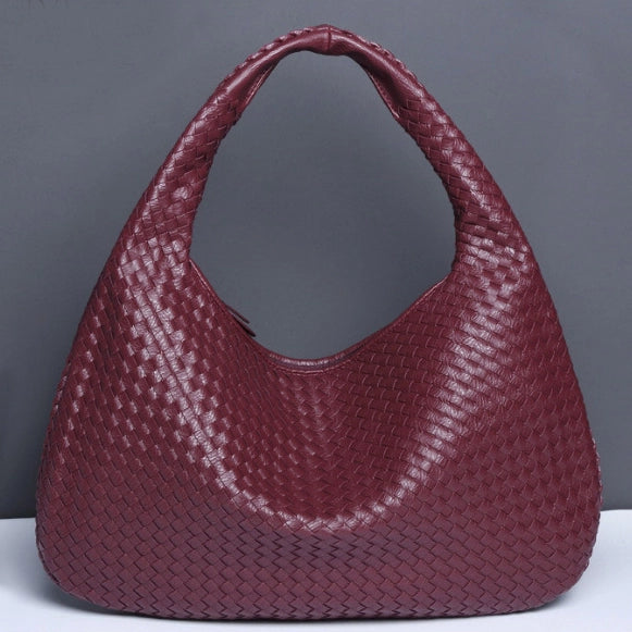Bolso Trenzado Hobo™ de Cuero para Mujer de Alta Moda, imagen 7