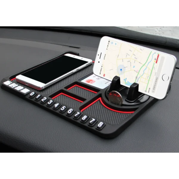 Soporte Antideslizante para Celular 4 en 1 para Auto, imagen 3
