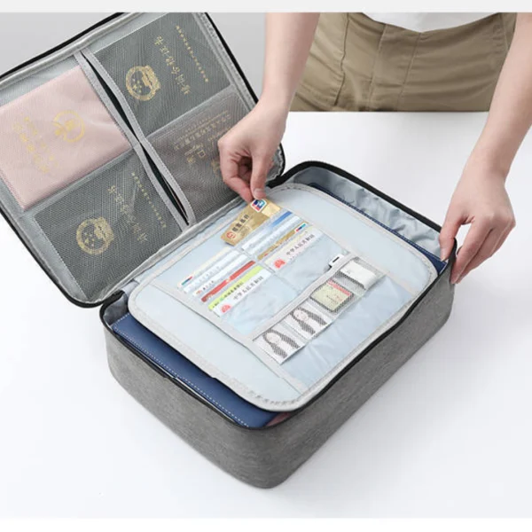 Estuche Organizador de Documentos con Clave, imagen 2