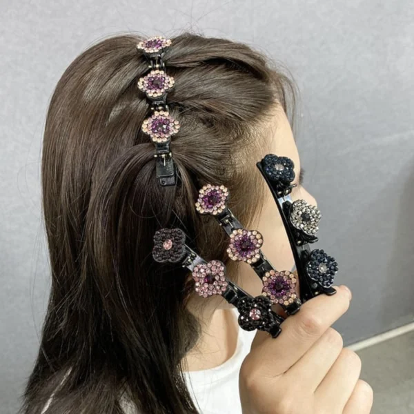 Set de 4 Ganchos con Pinzas para peinado de Cabello, imagen 6