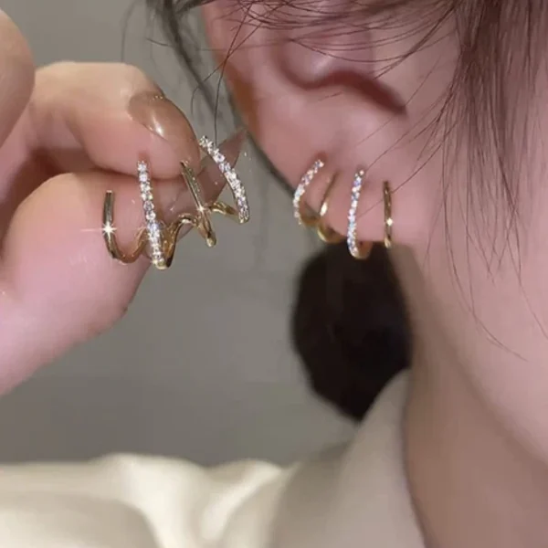 Set de Aretes de Cuatro Garras, imagen 4