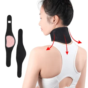 ThermoMag - Protector de Brazos y Cuello de Terapia Magnética de Turmalina para Cuello
