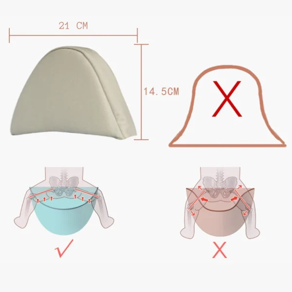 BabySling - Taburete Asiento de Cintura Ergonómico para Bebés con Compartimientos, imagen 5