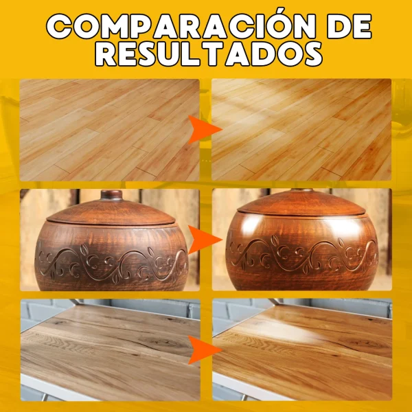 BeeWax™ - Cera de Abeja Natural para el Cuidado y Protección de Muebles 300 gramos - IdeasLabCo.™, imagen 2