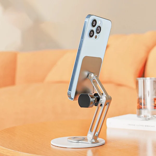 AlumiStand™ - Soporte Giratorio de Aleación de Aluminio para Teléfono Móvil y Tablet, imagen 5