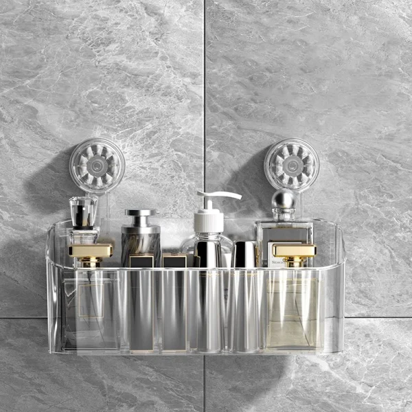 NoDrillShelf™ - Estante de Almacenamiento de Lujo con Ventosa para Baño y Cocina, imagen 2
