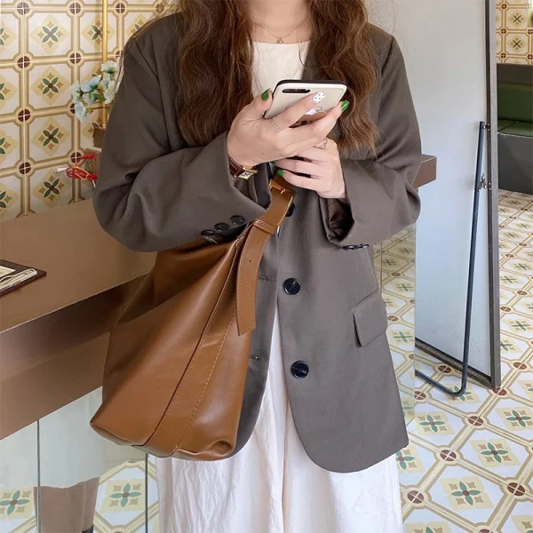 Bolso de Hombro Sophia de Cuero para Mujer con Gran Capacidad, imagen 2