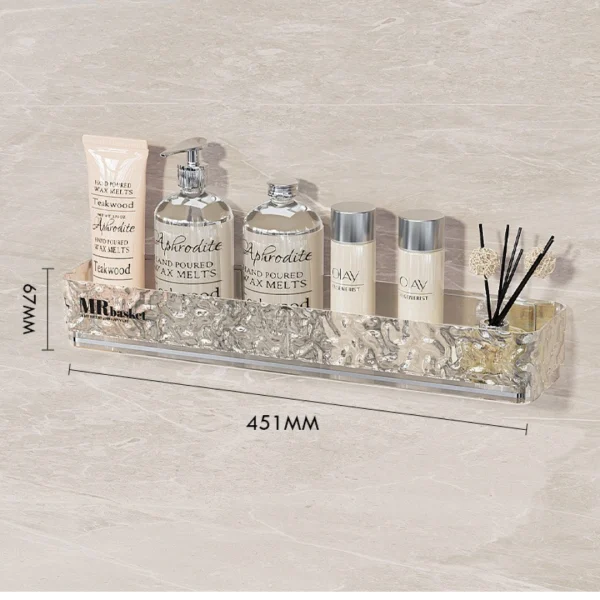 Acrylic Shine™ – Estante Minimalista y transparente para Baño, imagen 3