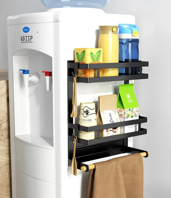 MagRack™ - Estante Magnético para Refrigerador con Estantería y Soporte para Toallas, imagen 4