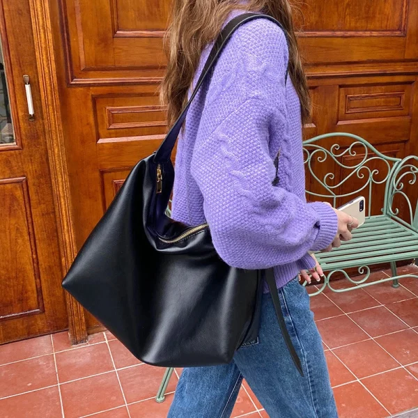 Bolso de Hombro Sophia de Cuero para Mujer con Gran Capacidad, imagen 4
