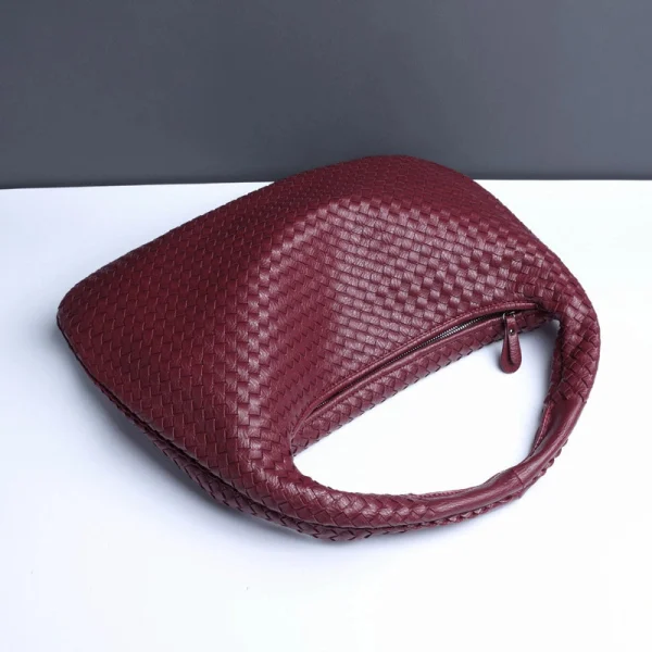Bolso Trenzado Hobo™ de Cuero para Mujer de Alta Moda, imagen 9