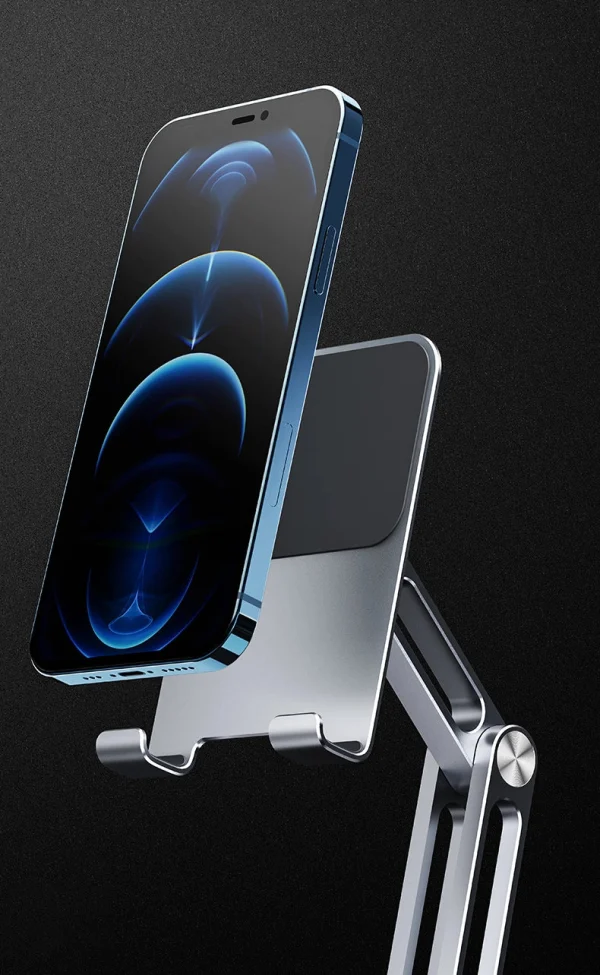 AlumiStand™ - Soporte Giratorio de Aleación de Aluminio para Teléfono Móvil y Tablet, imagen 3