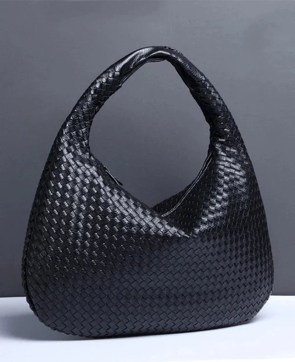 Bolso Trenzado Hobo™ de Cuero para Mujer de Alta Moda, imagen 13