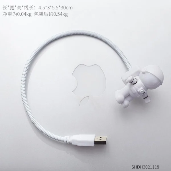 Mini Lampara USB de Astronauta, imagen 2
