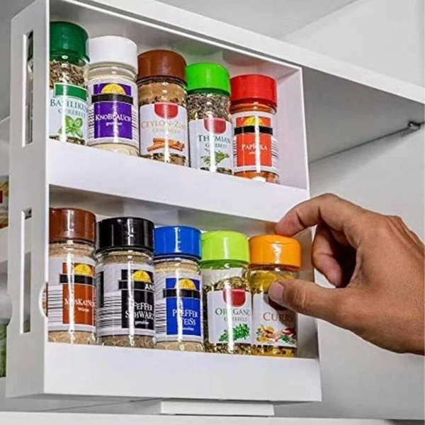 Estante Giratorio Multifuncional para Especias y Medicinas, imagen 6