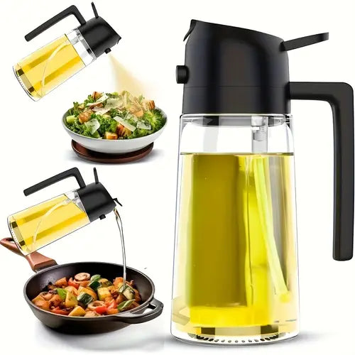 MultiOiler - Dispensador y Pulverizador de Aceite 2-en-1 para Cocina y BBQ, imagen 11