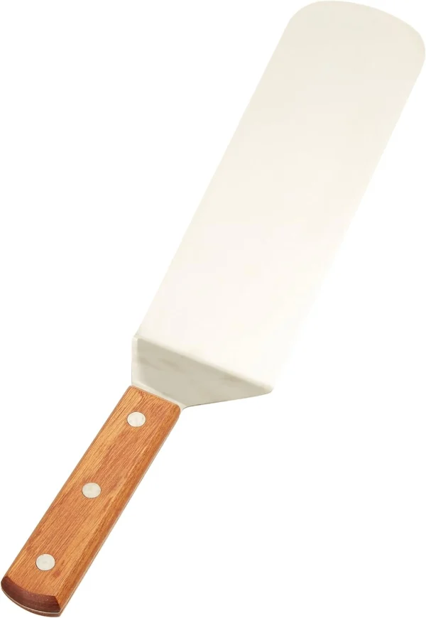 Espátula con Mango de Madera para Parrilla y Cocina, imagen 3