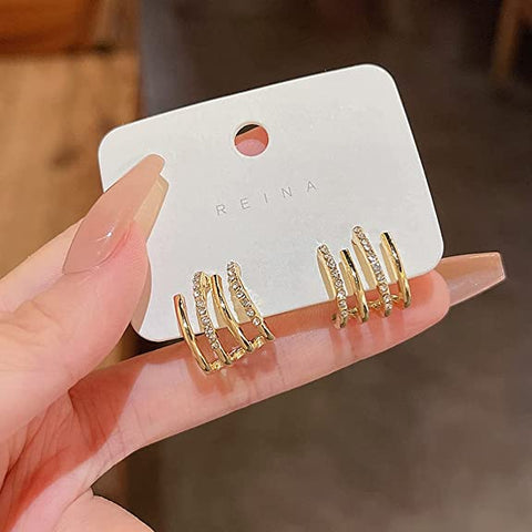 Set de Aretes de Cuatro Garras, imagen 8