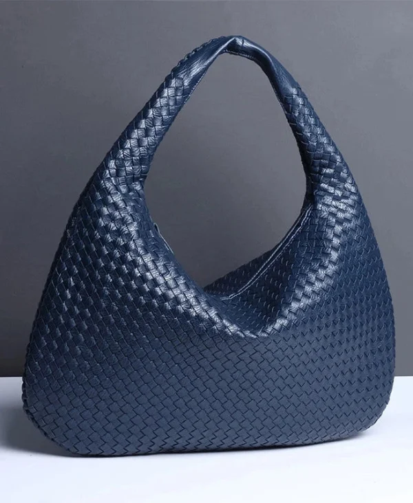 Bolso Trenzado Hobo™ de Cuero para Mujer de Alta Moda, imagen 15